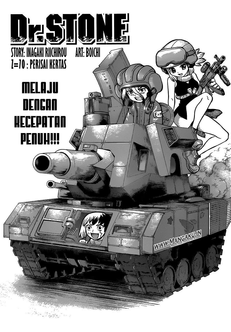 Dr. Stone Chapter 70 - halaman 4