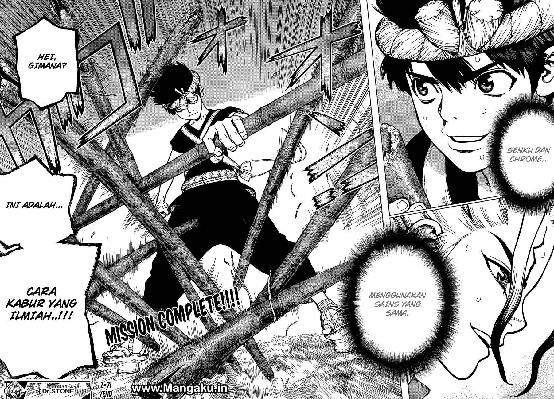 Dr. Stone Chapter 71 - halaman 20