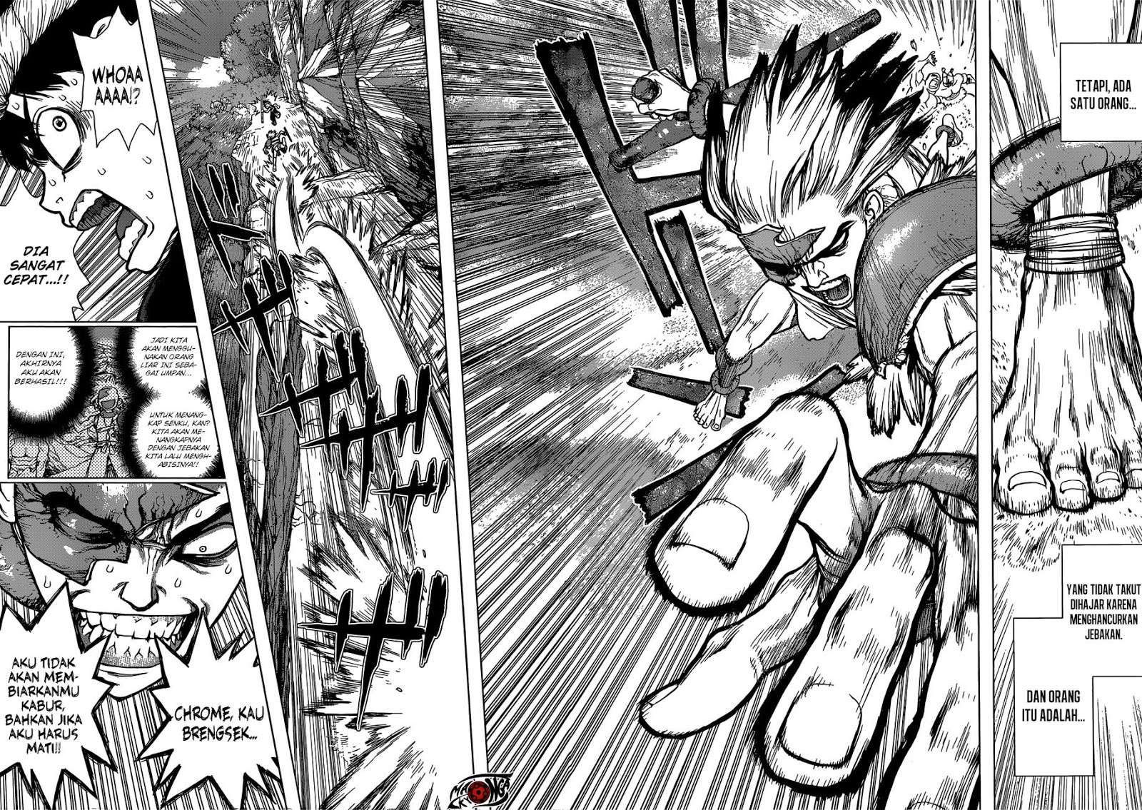 Dr. Stone Chapter 72 - halaman 7