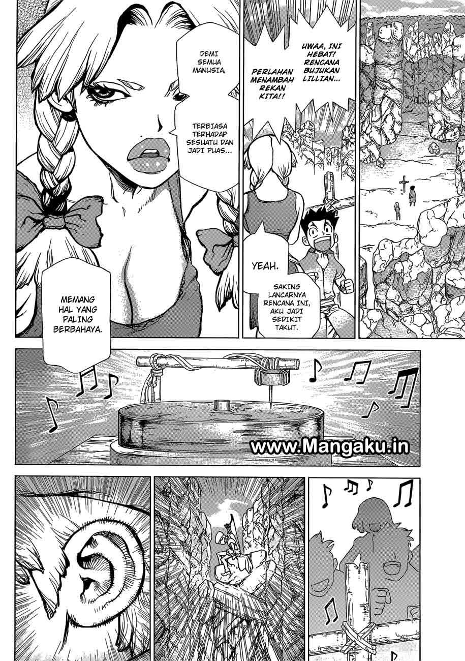 Dr. Stone Chapter 73 - halaman 10