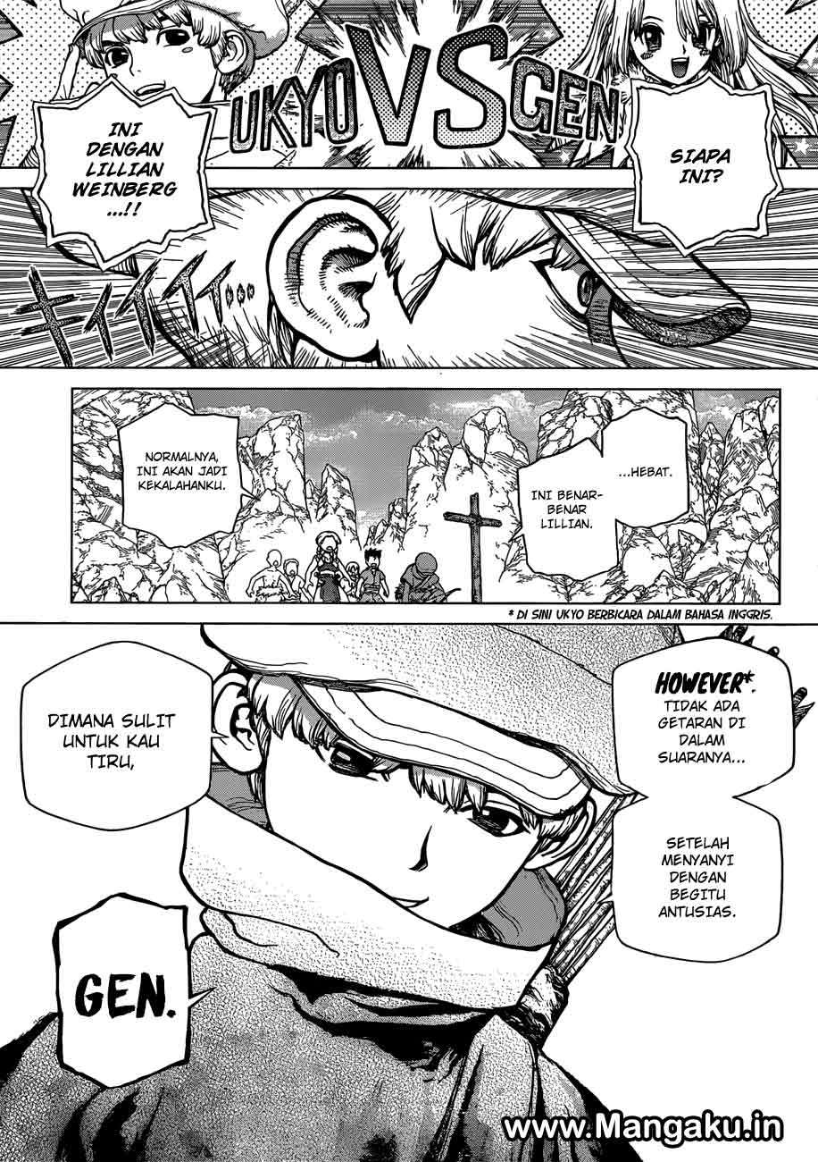 Dr. Stone Chapter 73 - halaman 13