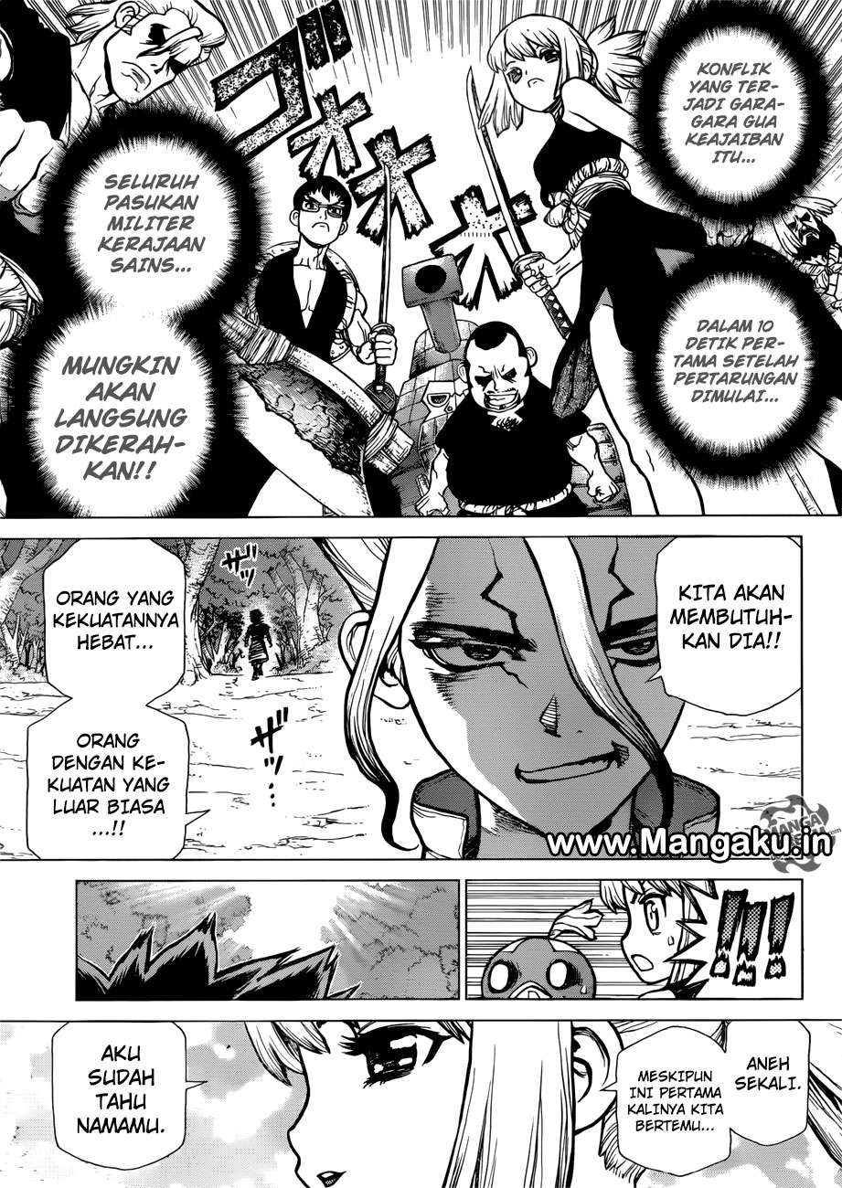 Dr. Stone Chapter 74 - halaman 12