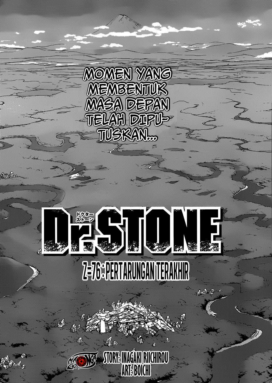 Dr. Stone Chapter 76 - halaman 2
