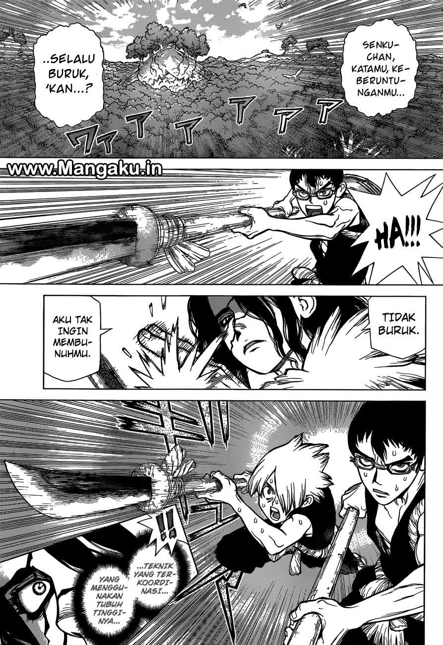 Dr. Stone Chapter 77 - halaman 10