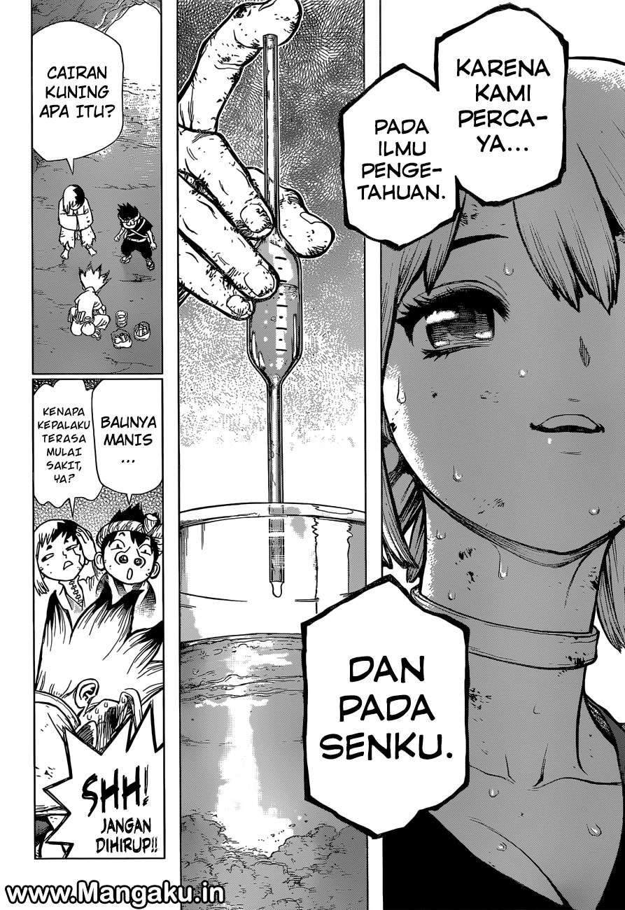 Dr. Stone Chapter 77 - halaman 17