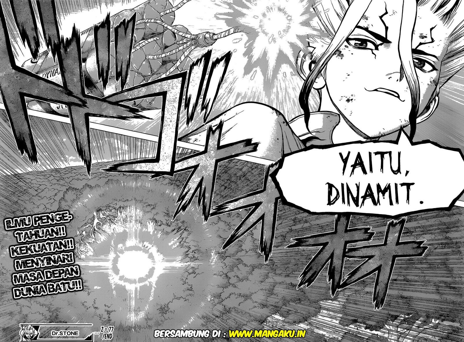 Dr. Stone Chapter 77 - halaman 21