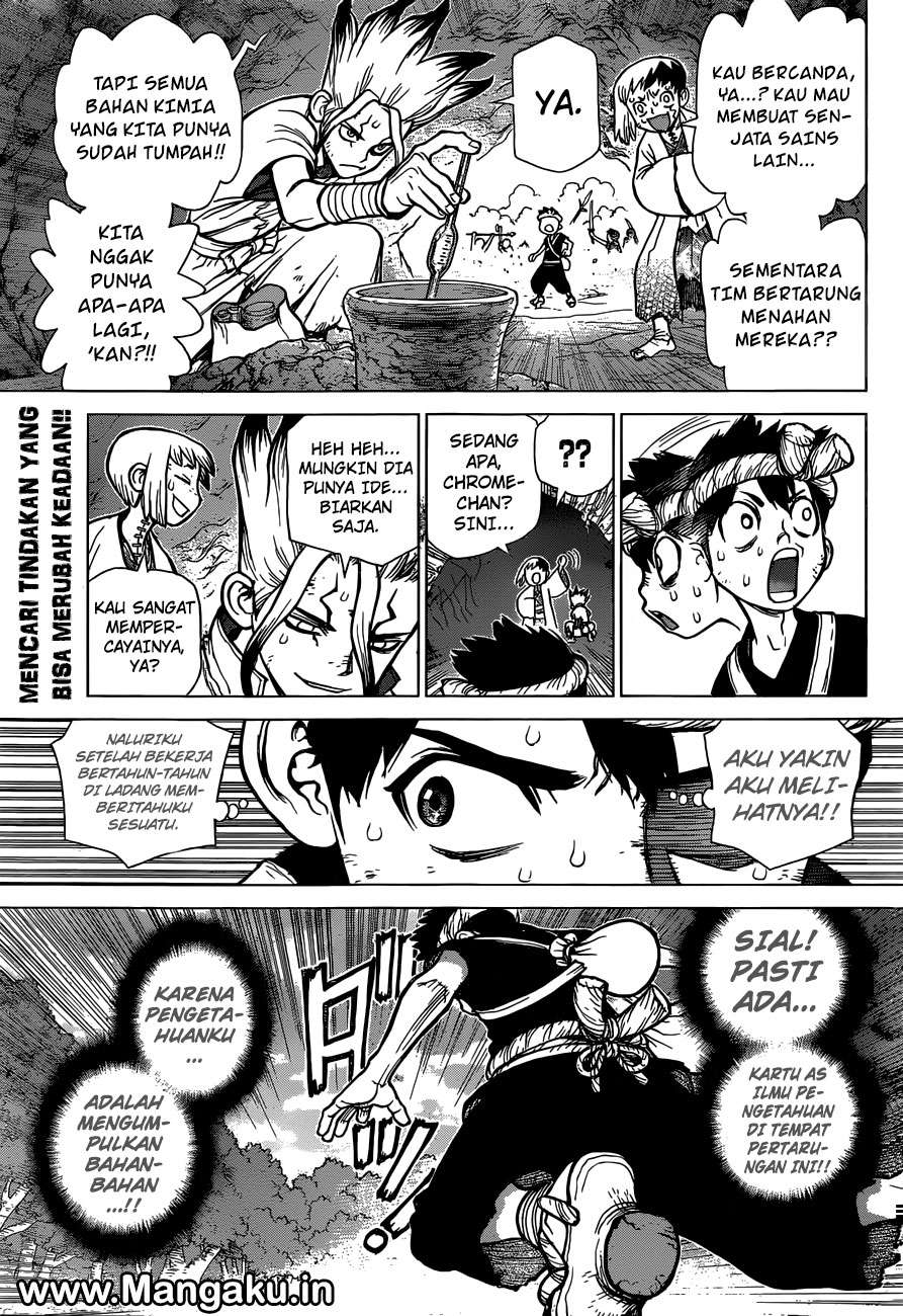 Dr. Stone Chapter 77 - halaman 5