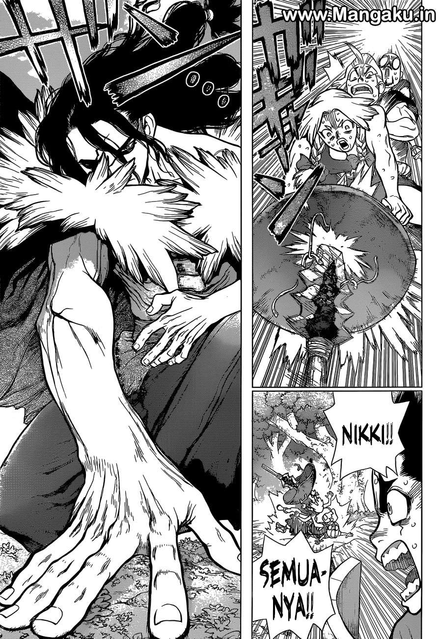 Dr. Stone Chapter 77 - halaman 8