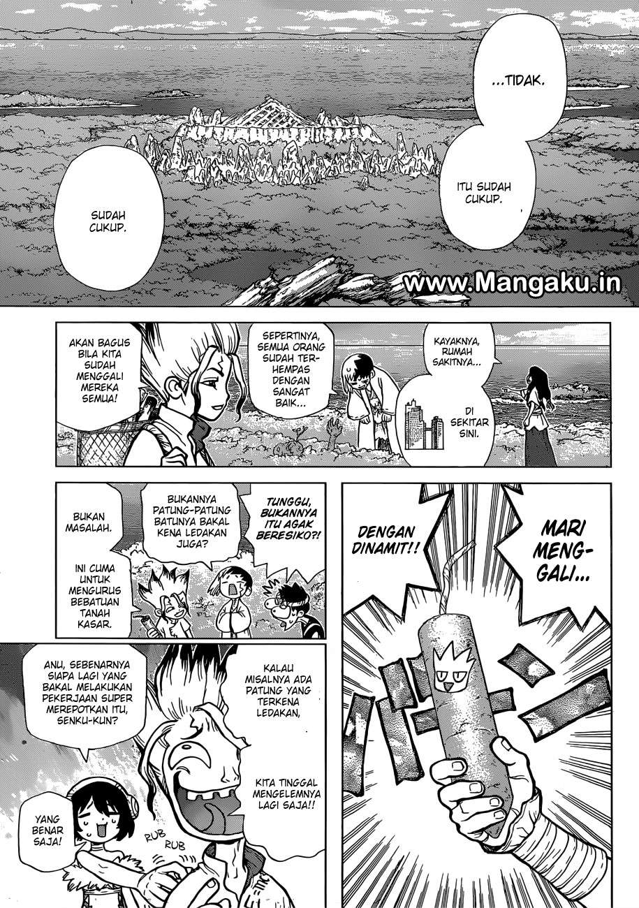 Dr. Stone Chapter 78 - halaman 15