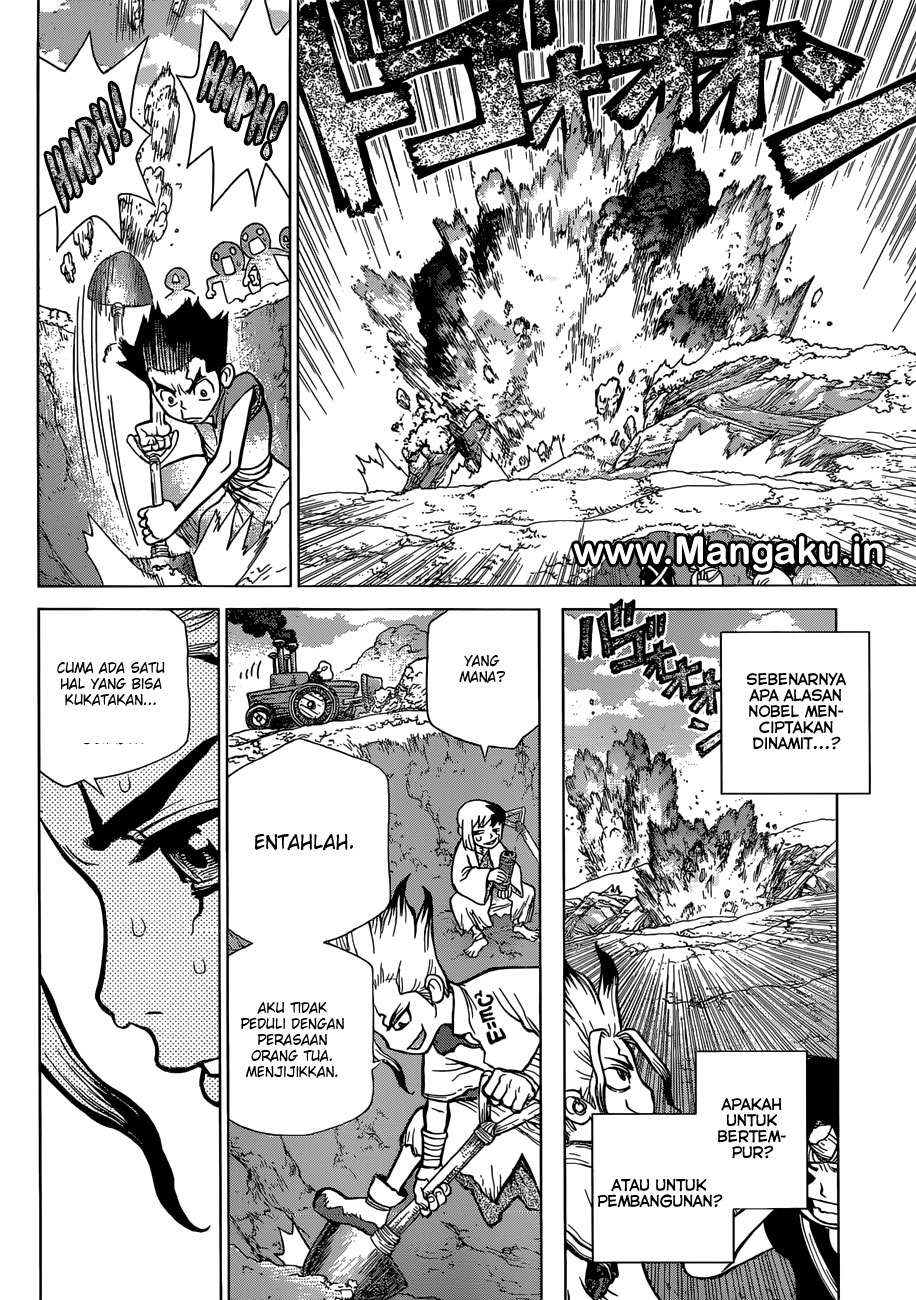 Dr. Stone Chapter 78 - halaman 16