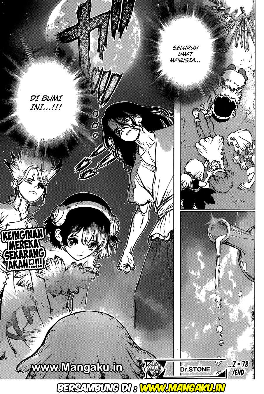 Dr. Stone Chapter 78 - halaman 19