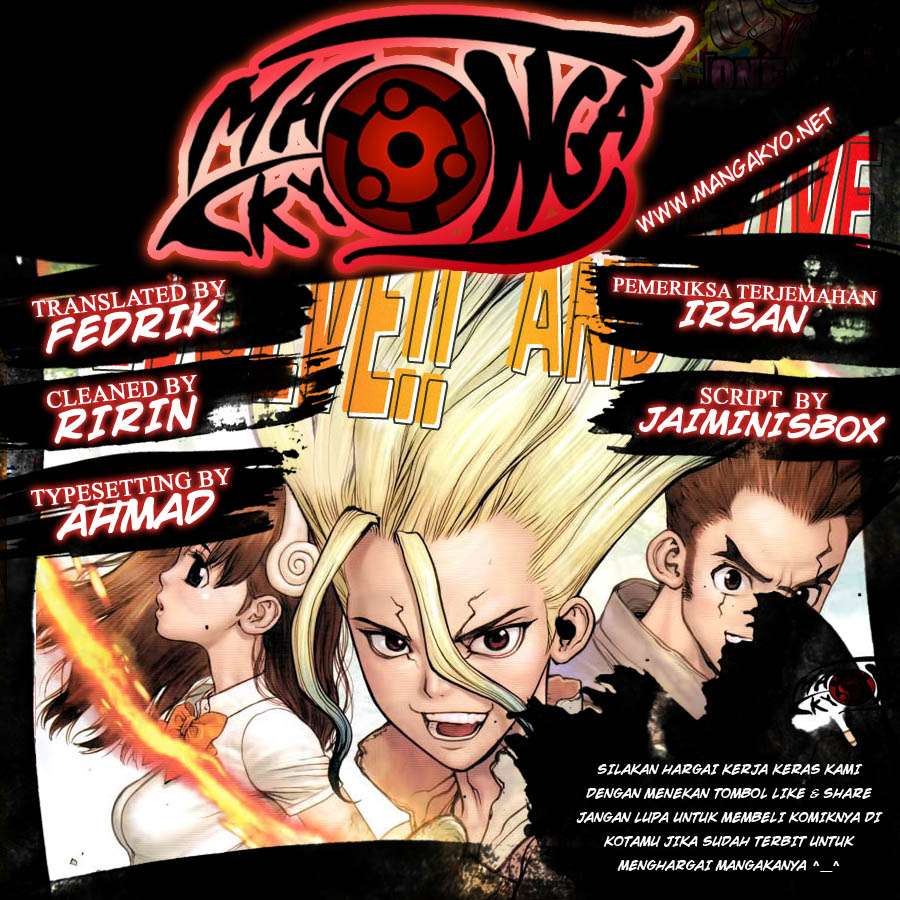 Dr. Stone Chapter 8.5 - halaman 1