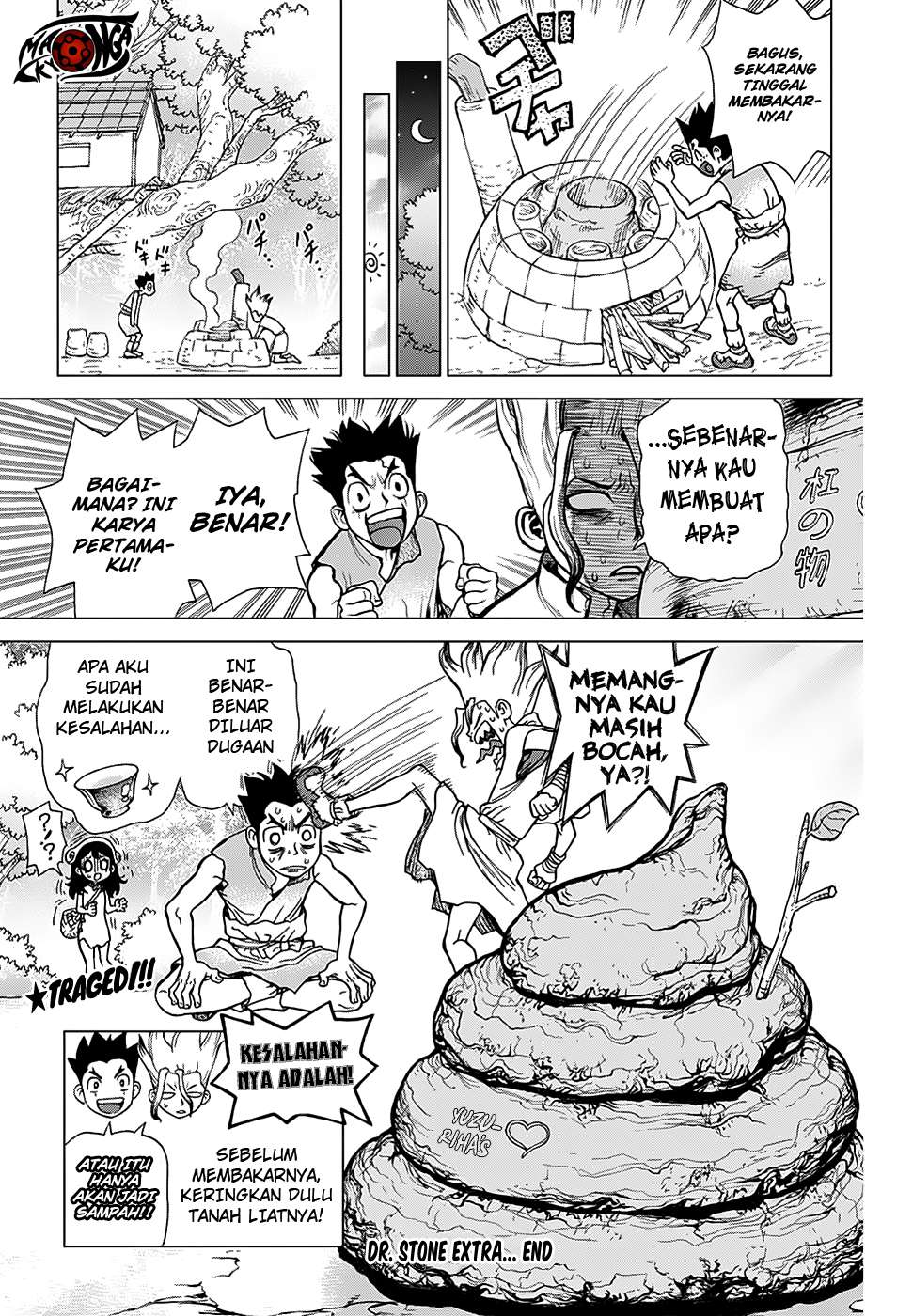 Dr. Stone Chapter 8.5 - halaman 3