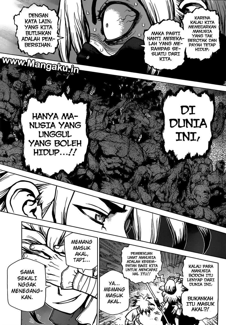Dr. Stone Chapter 80 - halaman 10