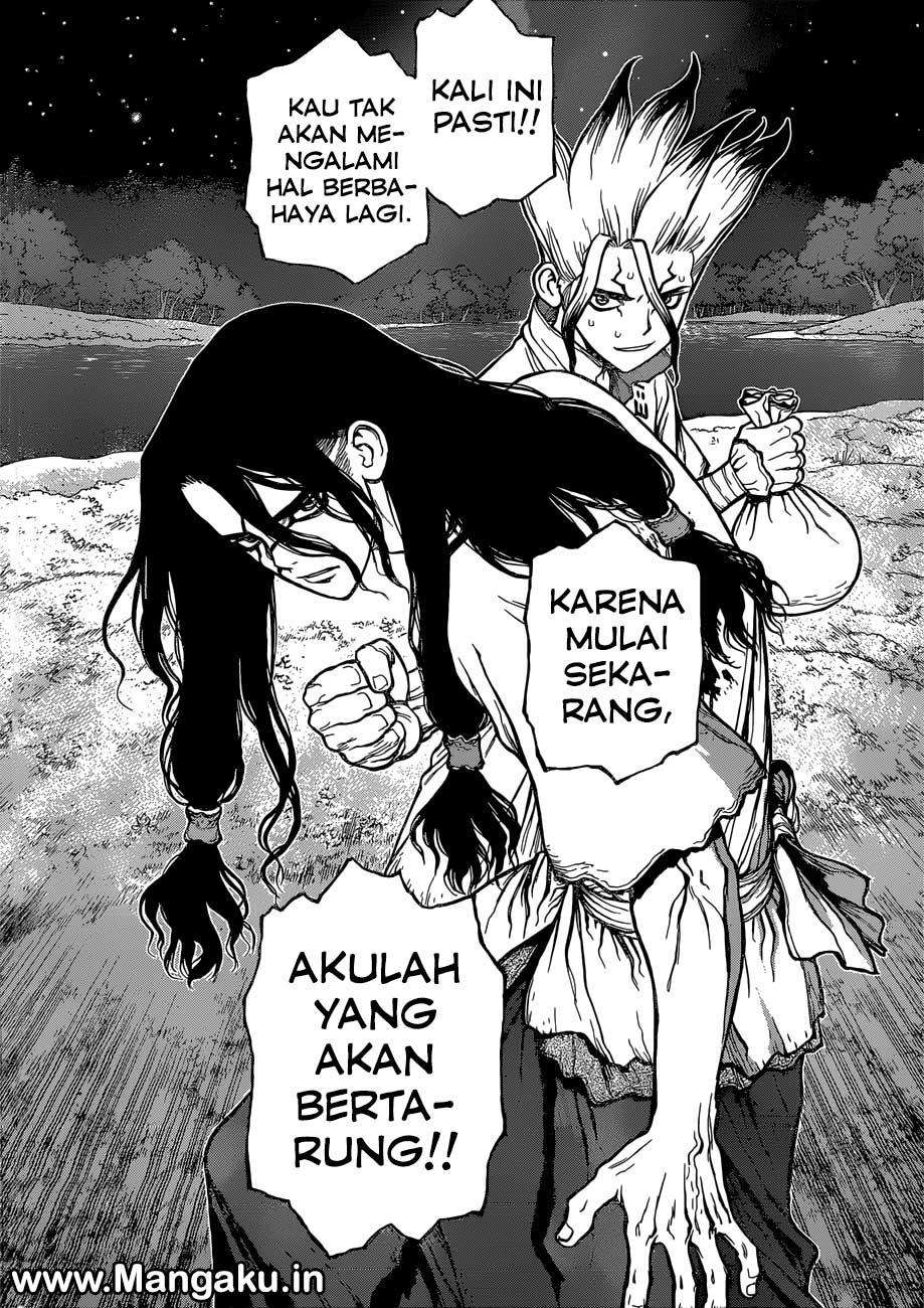 Dr. Stone Chapter 80 - halaman 18