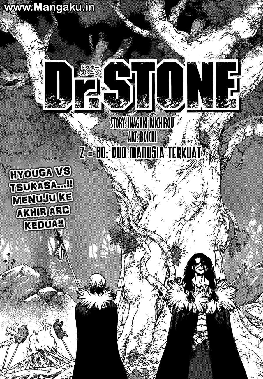 Dr. Stone Chapter 80 - halaman 2