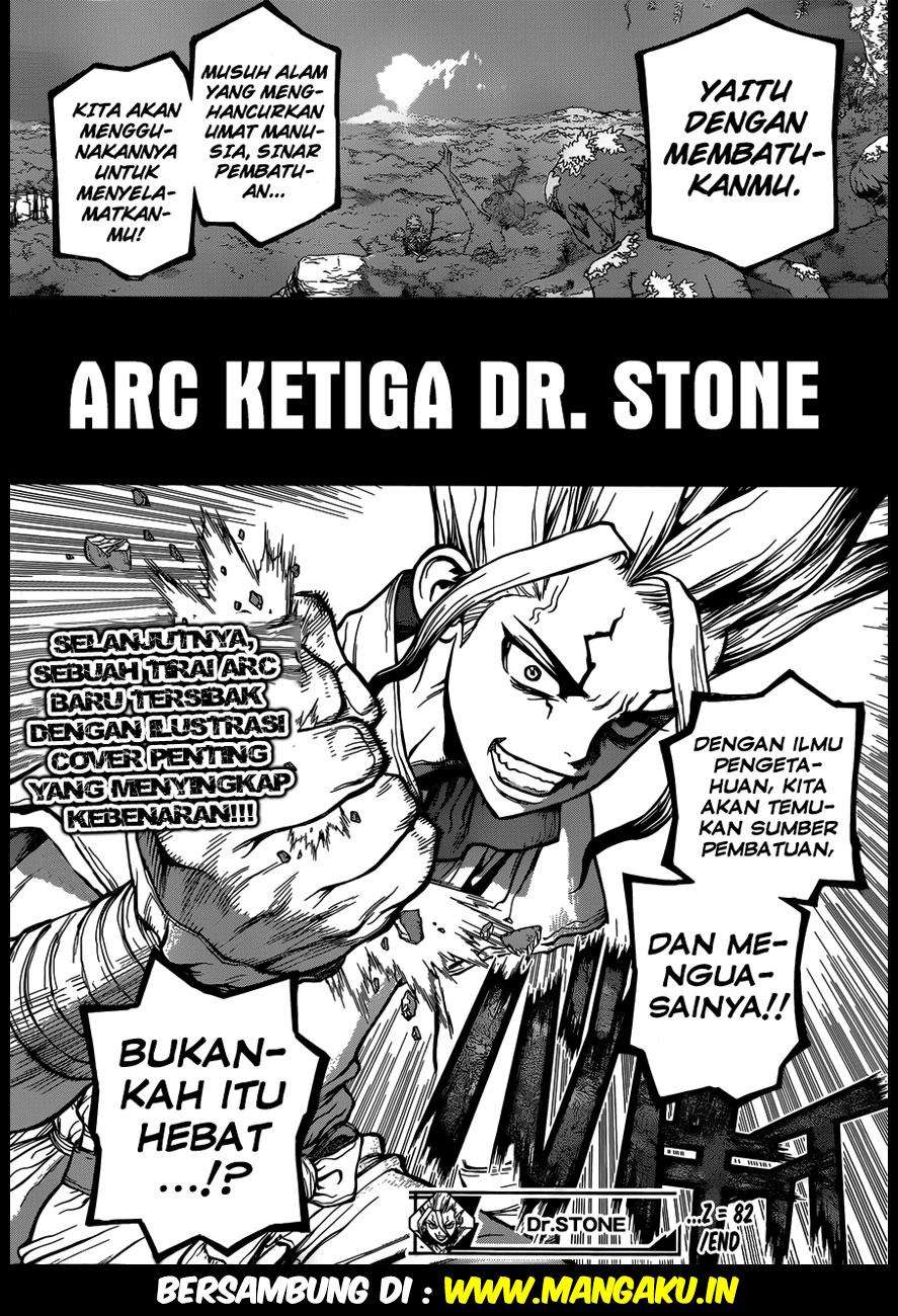 Dr. Stone Chapter 82 - halaman 19