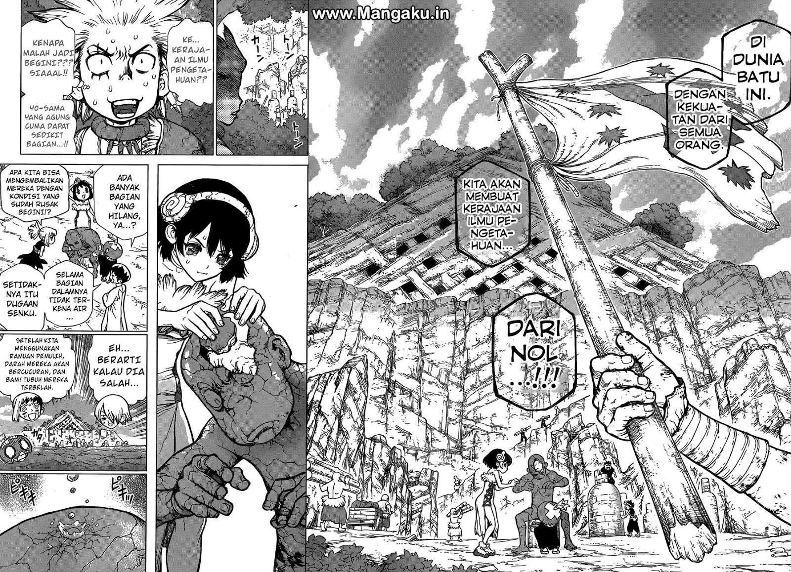 Dr. Stone Chapter 82 - halaman 9