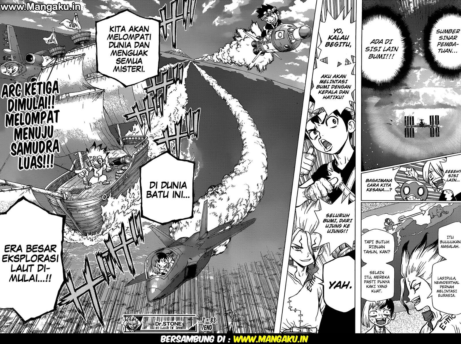 Dr. Stone Chapter 83 - halaman 22