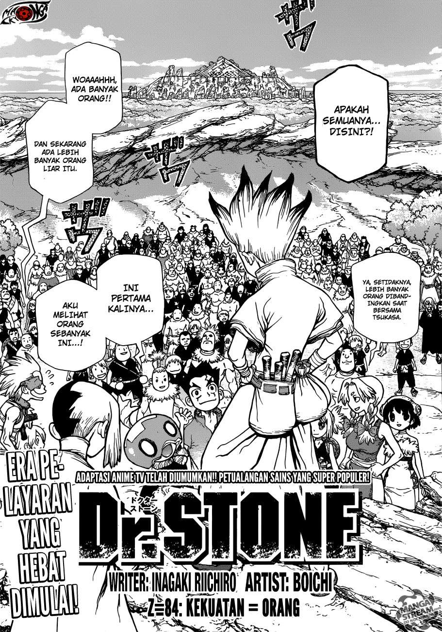 Dr. Stone Chapter 84 - halaman 1