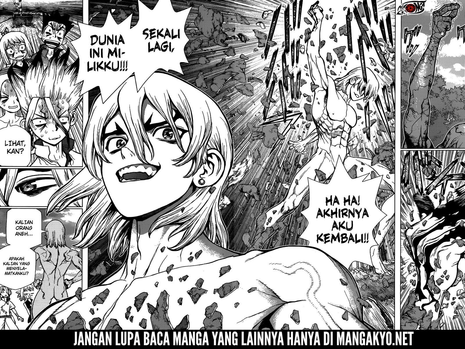 Dr. Stone Chapter 85 - halaman 10