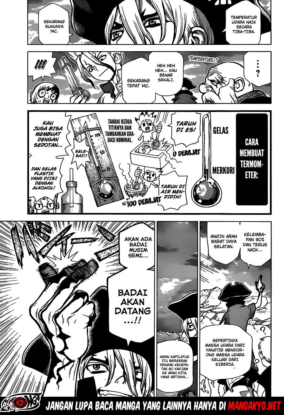 Dr. Stone Chapter 85 - halaman 14