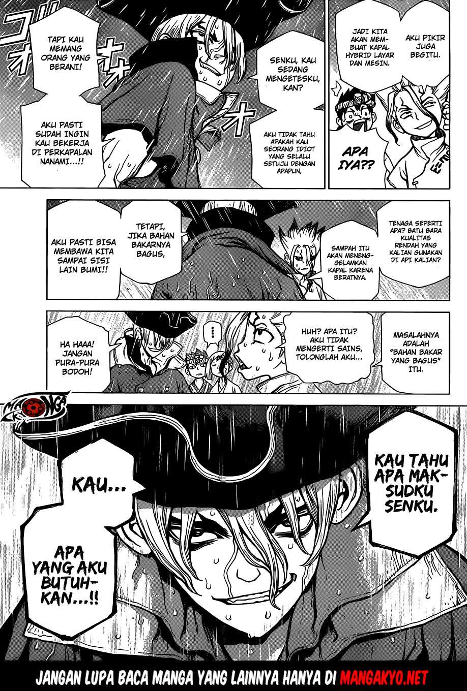 Dr. Stone Chapter 85 - halaman 16