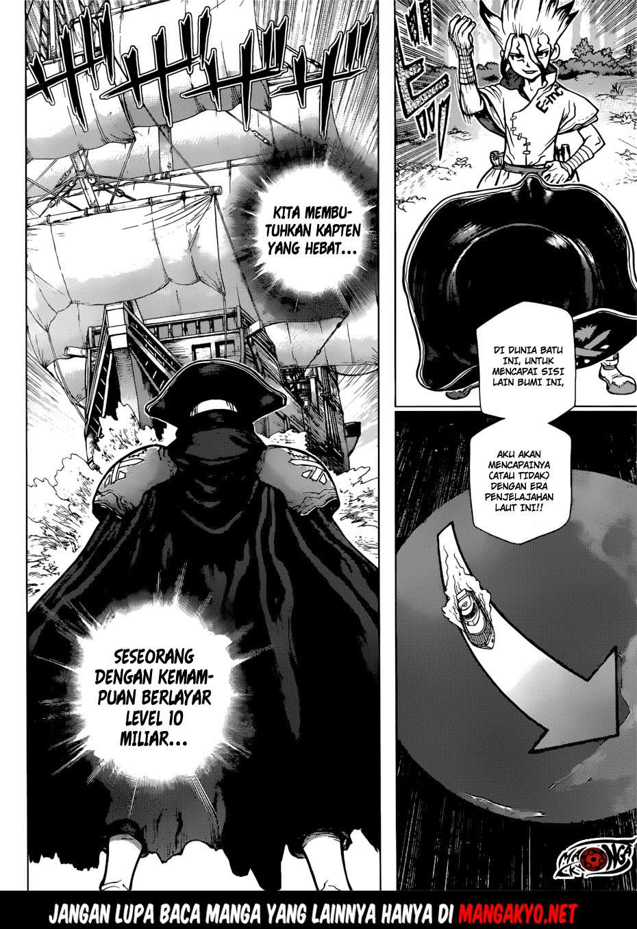 Dr. Stone Chapter 85 - halaman 2