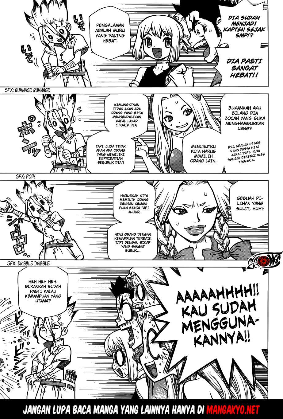 Dr. Stone Chapter 85 - halaman 9