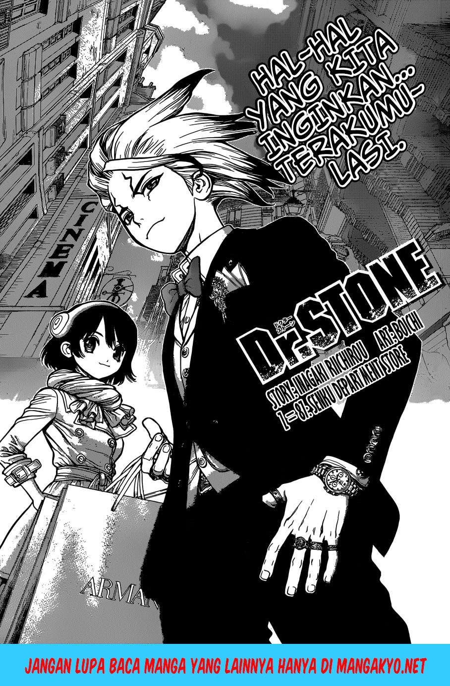 Dr. Stone Chapter 87 - halaman 1