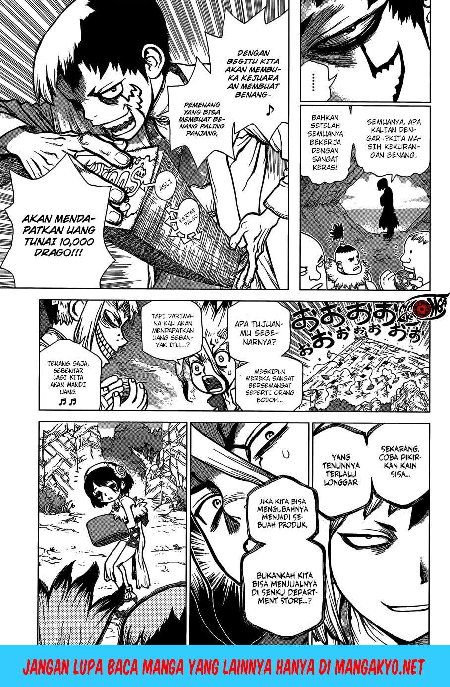 Dr. Stone Chapter 87 - halaman 13
