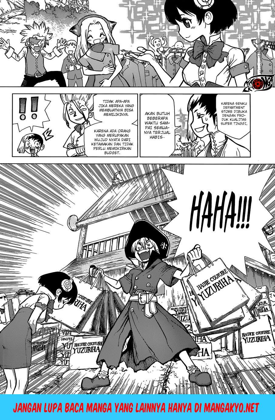 Dr. Stone Chapter 87 - halaman 18