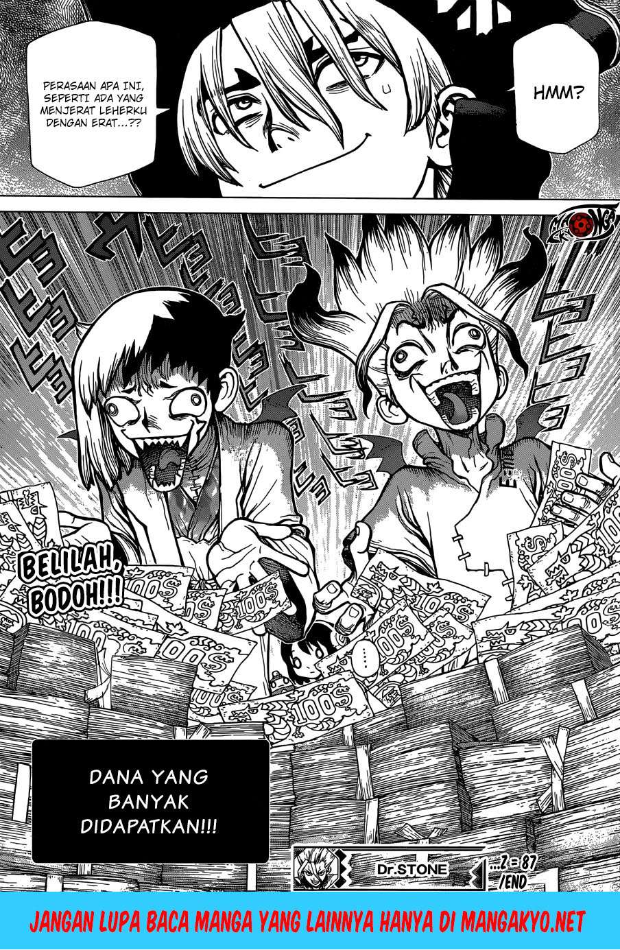 Dr. Stone Chapter 87 - halaman 19