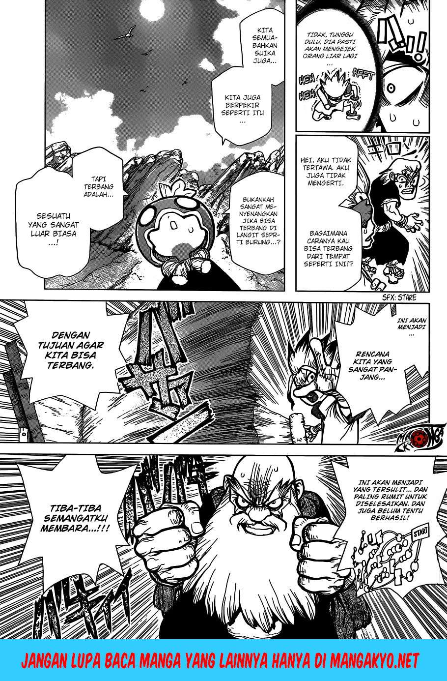 Dr. Stone Chapter 87 - halaman 3