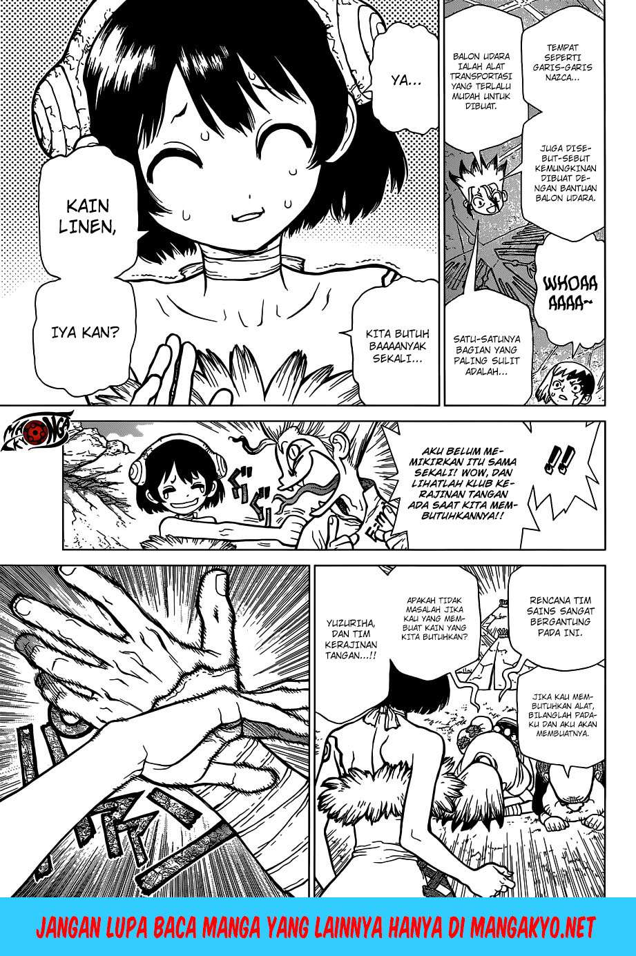 Dr. Stone Chapter 87 - halaman 5