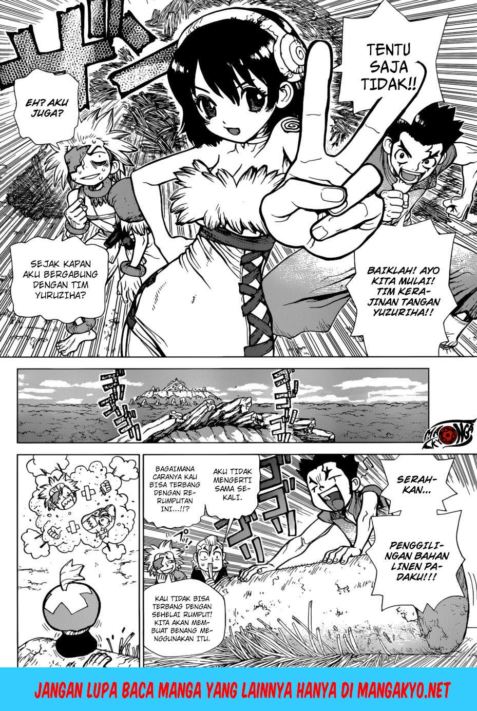 Dr. Stone Chapter 87 - halaman 6