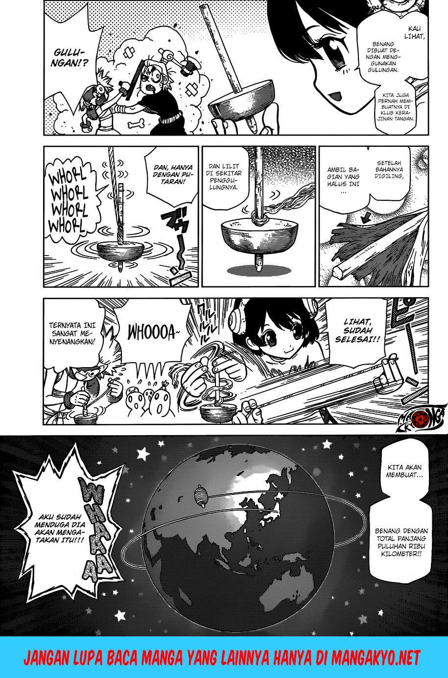 Dr. Stone Chapter 87 - halaman 7