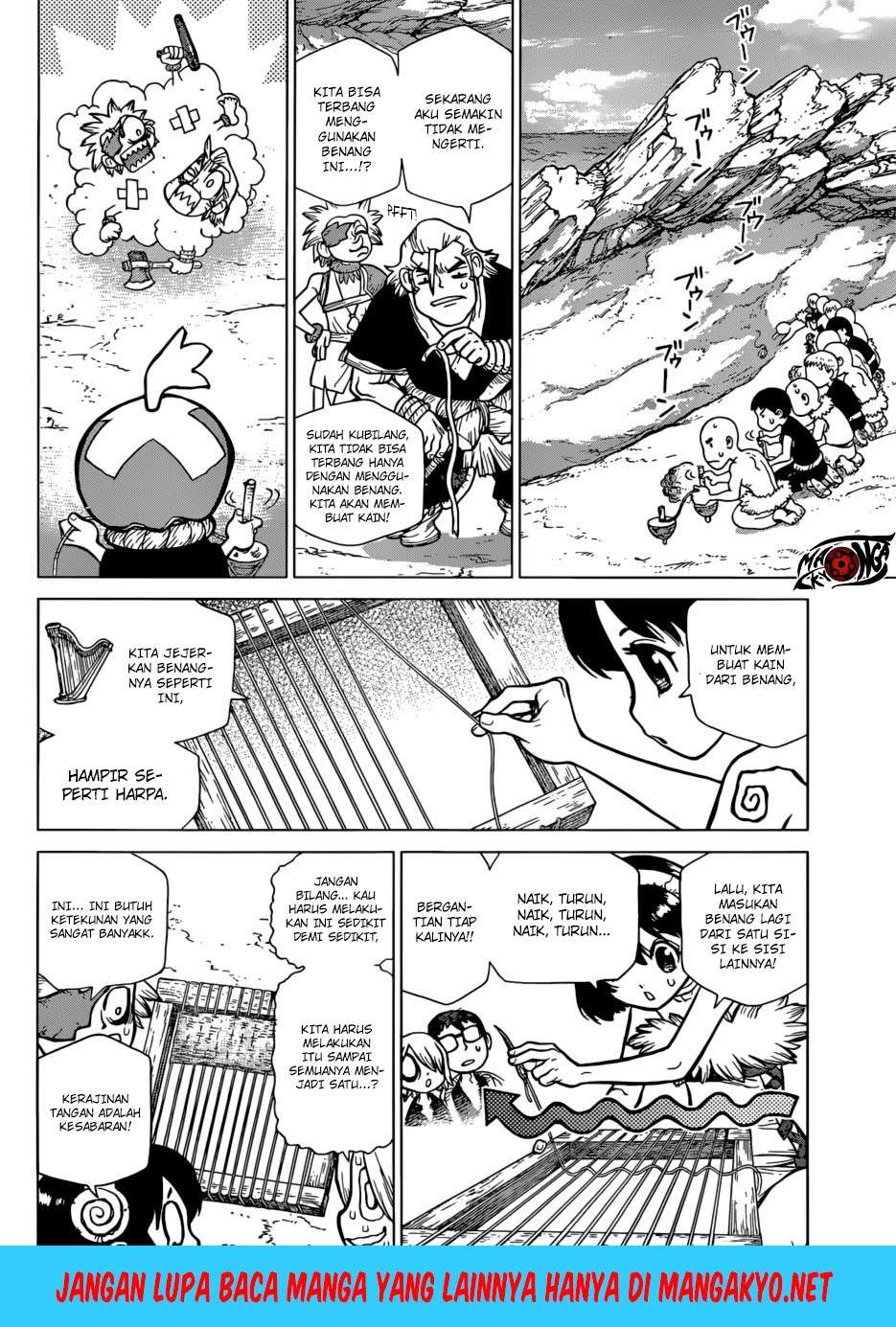 Dr. Stone Chapter 87 - halaman 8