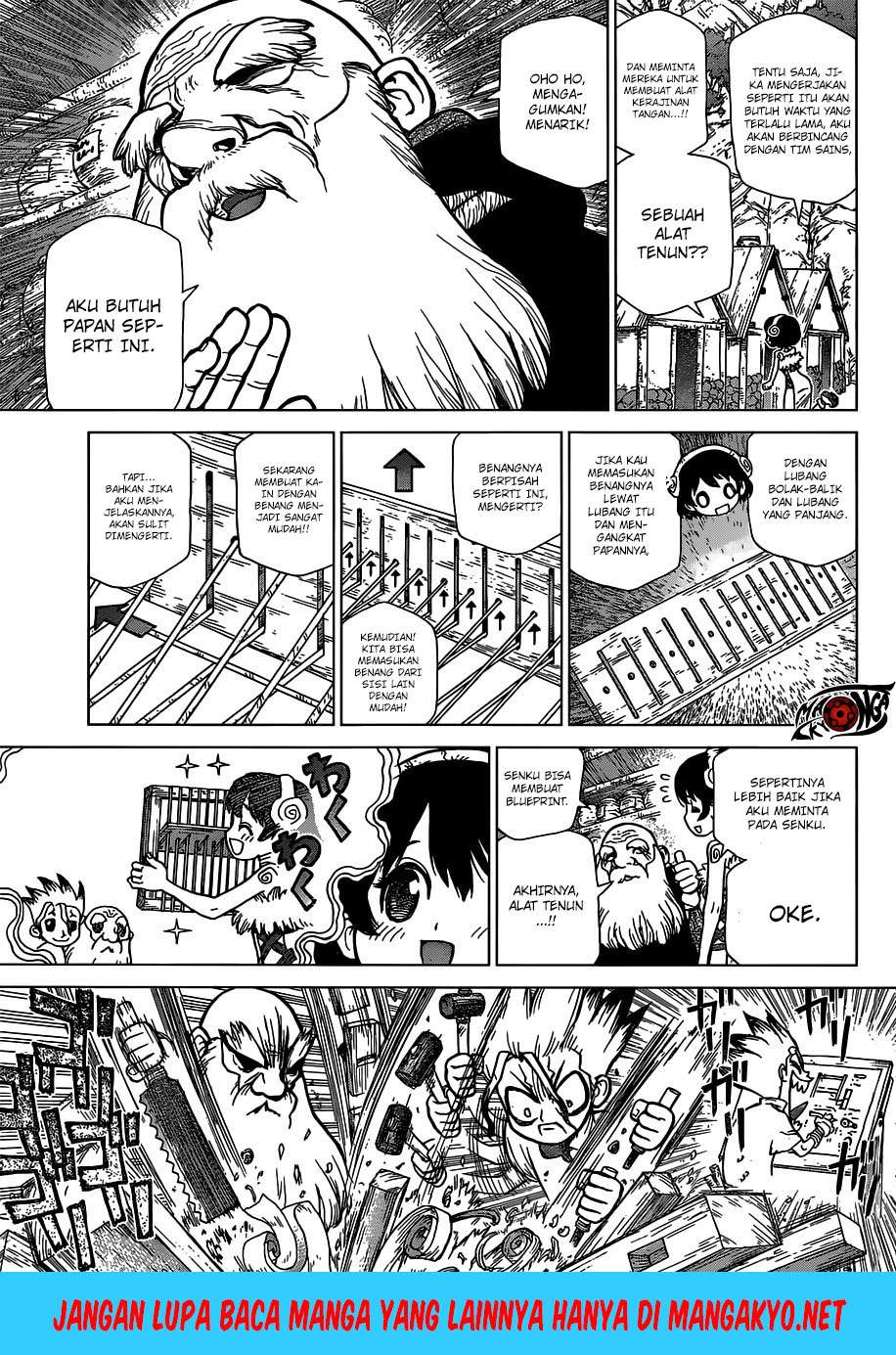 Dr. Stone Chapter 87 - halaman 9