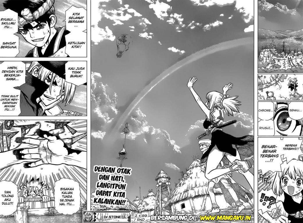 Dr. Stone Chapter 89 - halaman 17