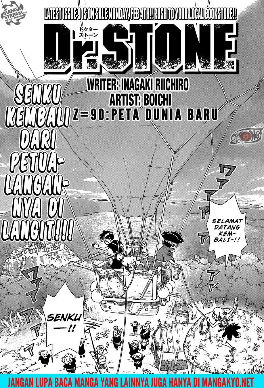 Dr. Stone Chapter 90 - halaman 1