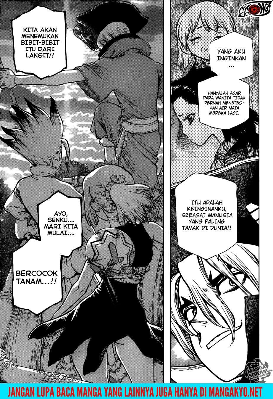 Dr. Stone Chapter 90 - halaman 14