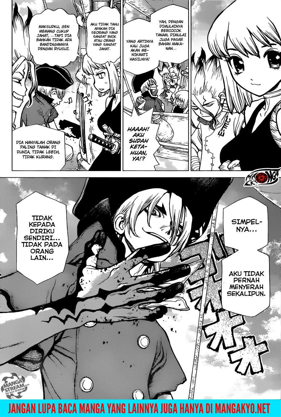 Dr. Stone Chapter 90 - halaman 15