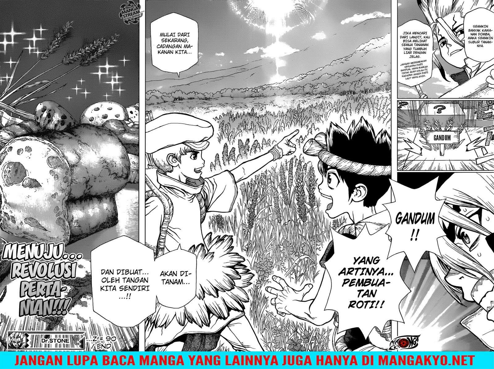 Dr. Stone Chapter 90 - halaman 17