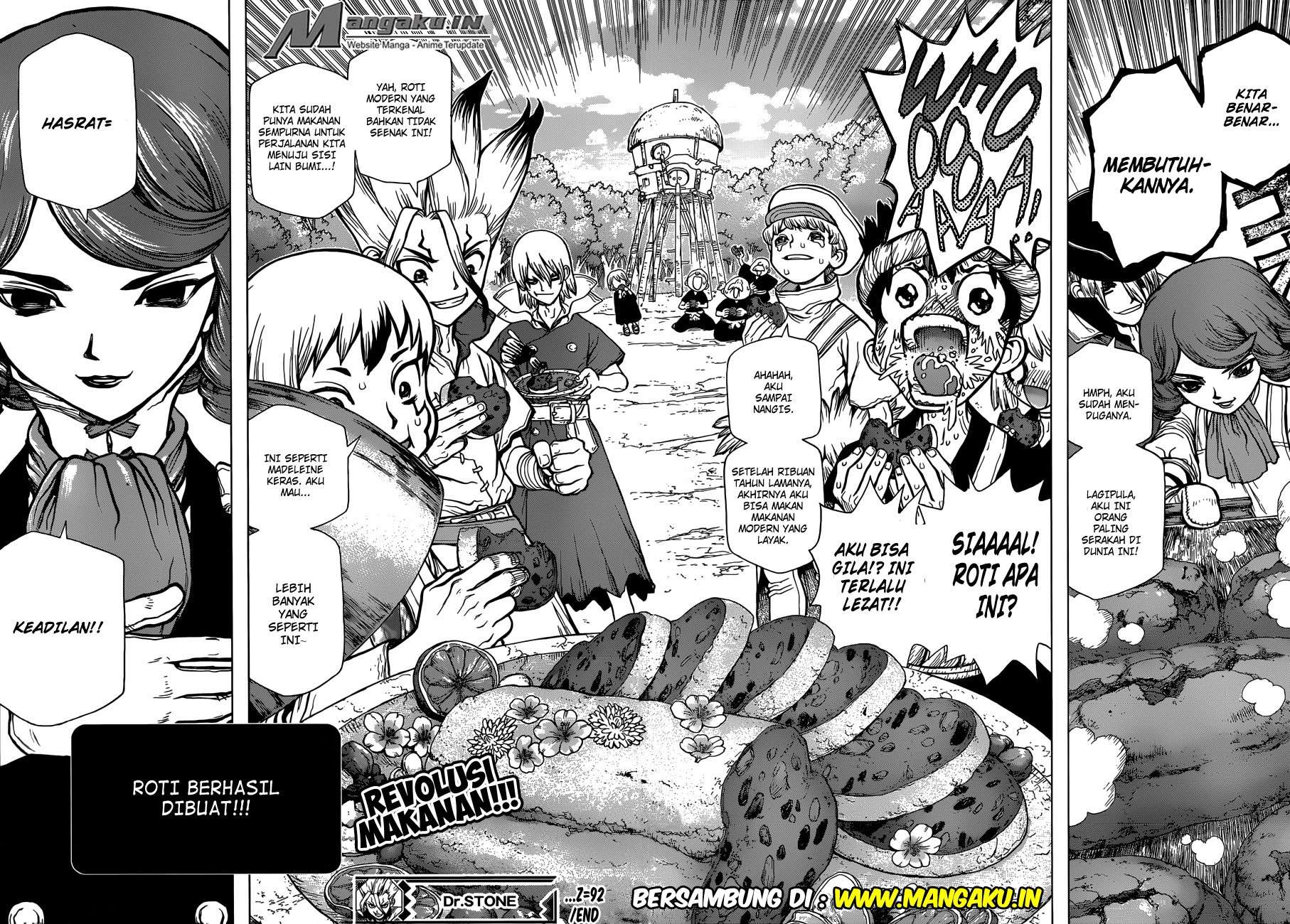 Dr. Stone Chapter 92 - halaman 19
