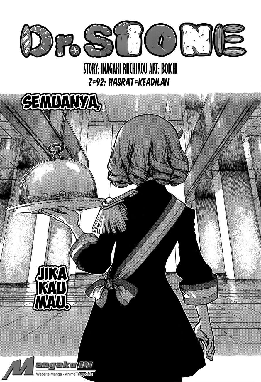 Dr. Stone Chapter 92 - halaman 2