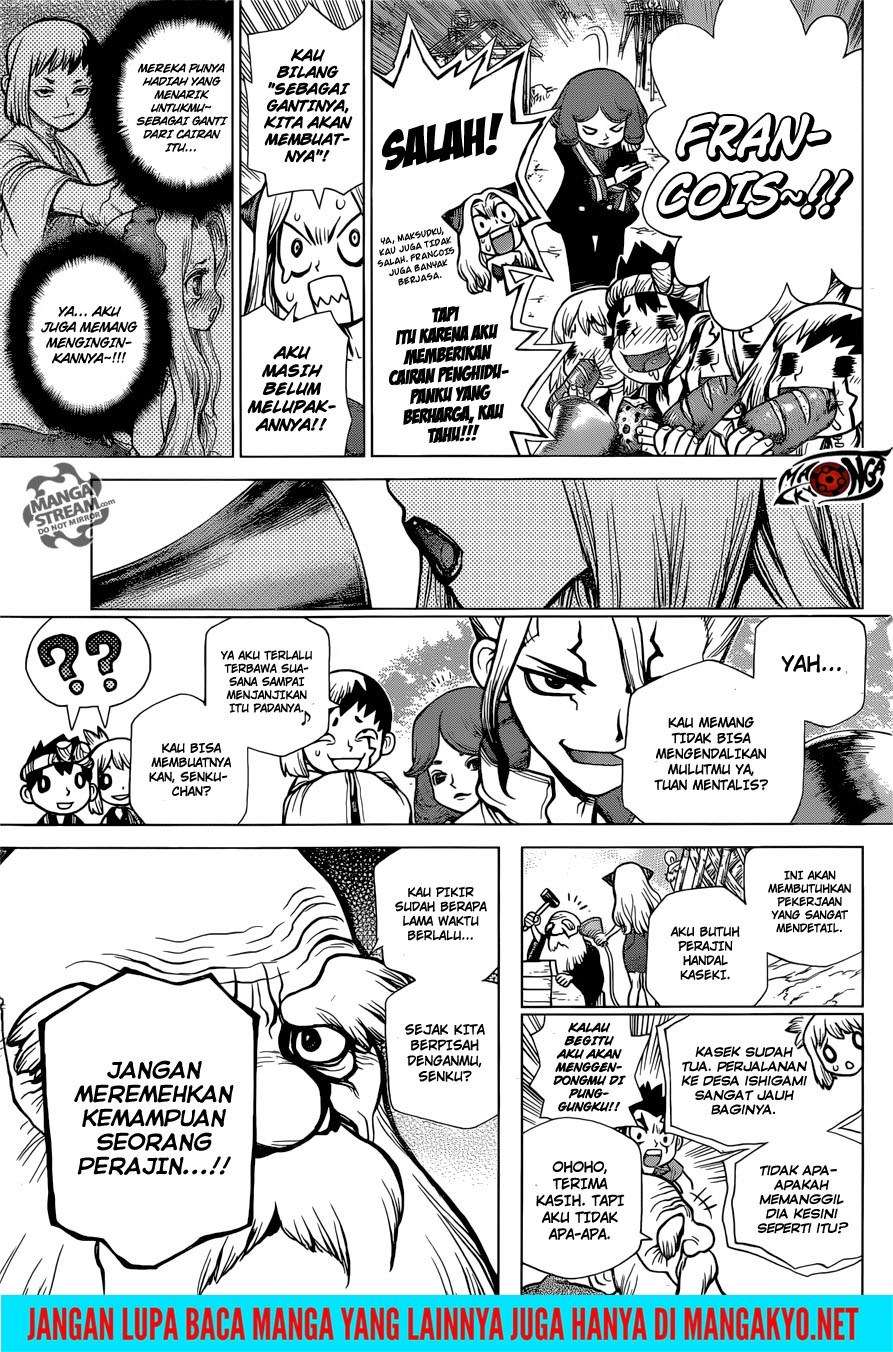 Dr. Stone Chapter 93 - halaman 3