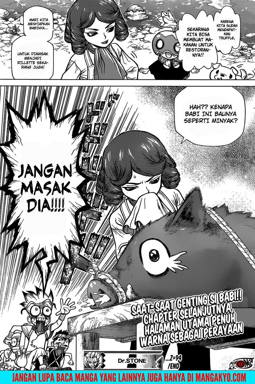 Dr. Stone Chapter 94 - halaman 17