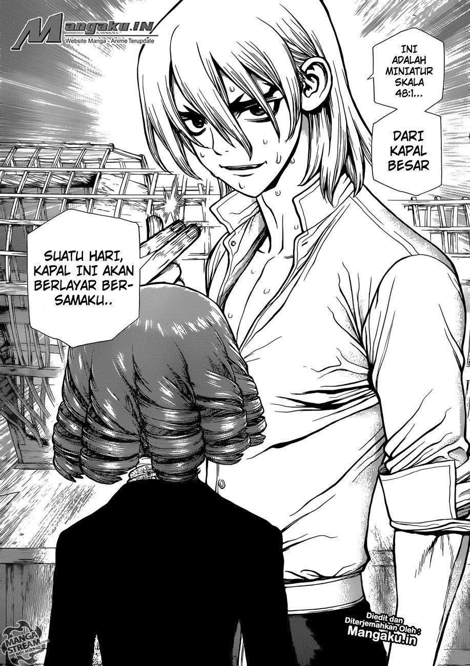 Dr. Stone Chapter 98 - halaman 18