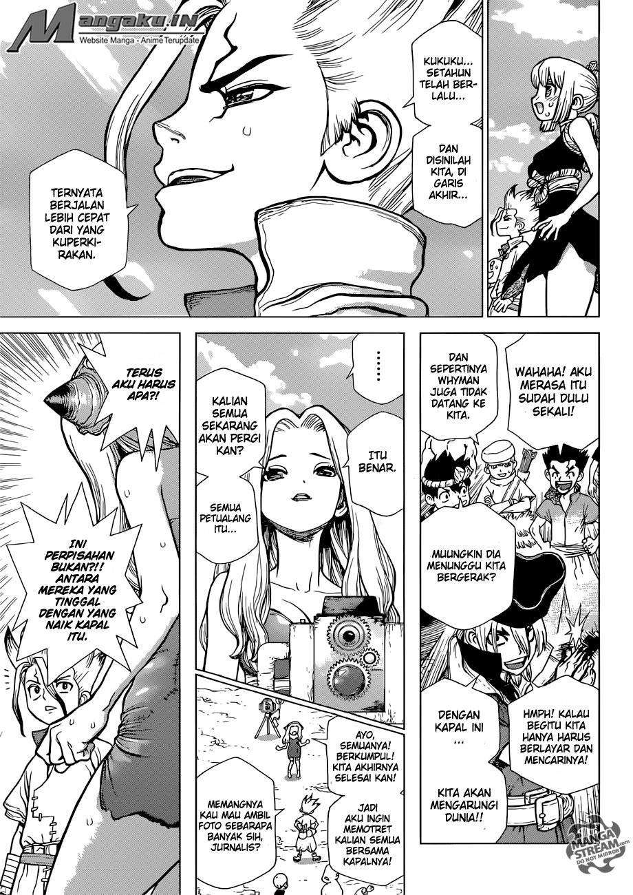 Dr. Stone Chapter 99 - halaman 13